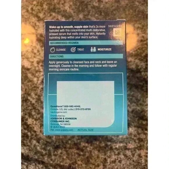 neutrogena hydroboost night pressed serum NeW - Picture 3 of 3